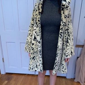 Leopard print jacket!